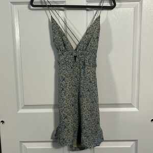 Floral summer midi dress